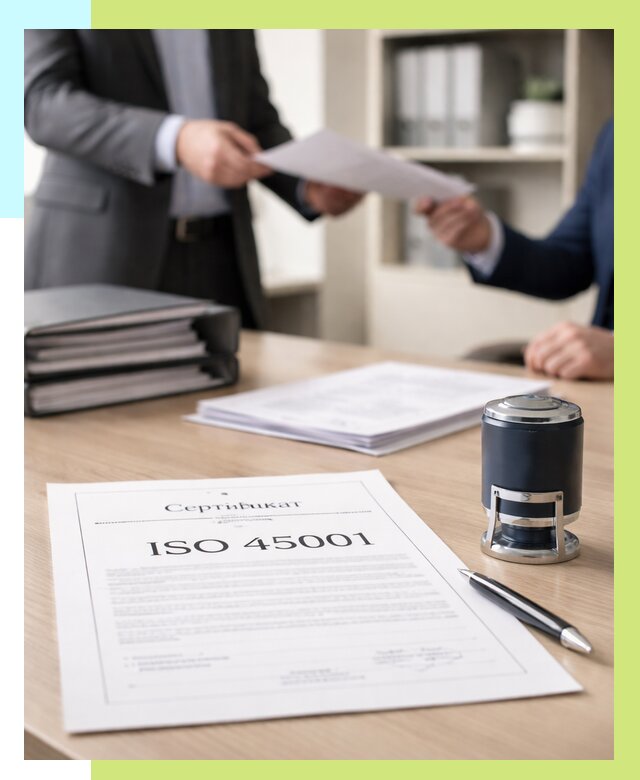 Сертификат ISO 45001 в Белореченске под ключ от 45648 р. | Сертэкс